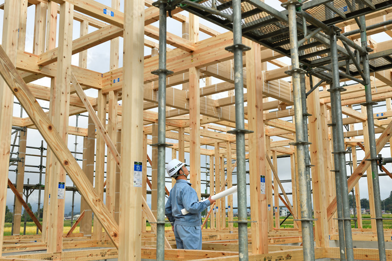 建築家の設計図を正確にかたちにする施工
